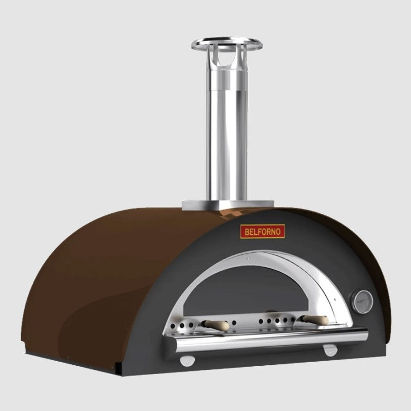 Belforno Countertop Medio Wood-Fired Pizza Oven - Copper