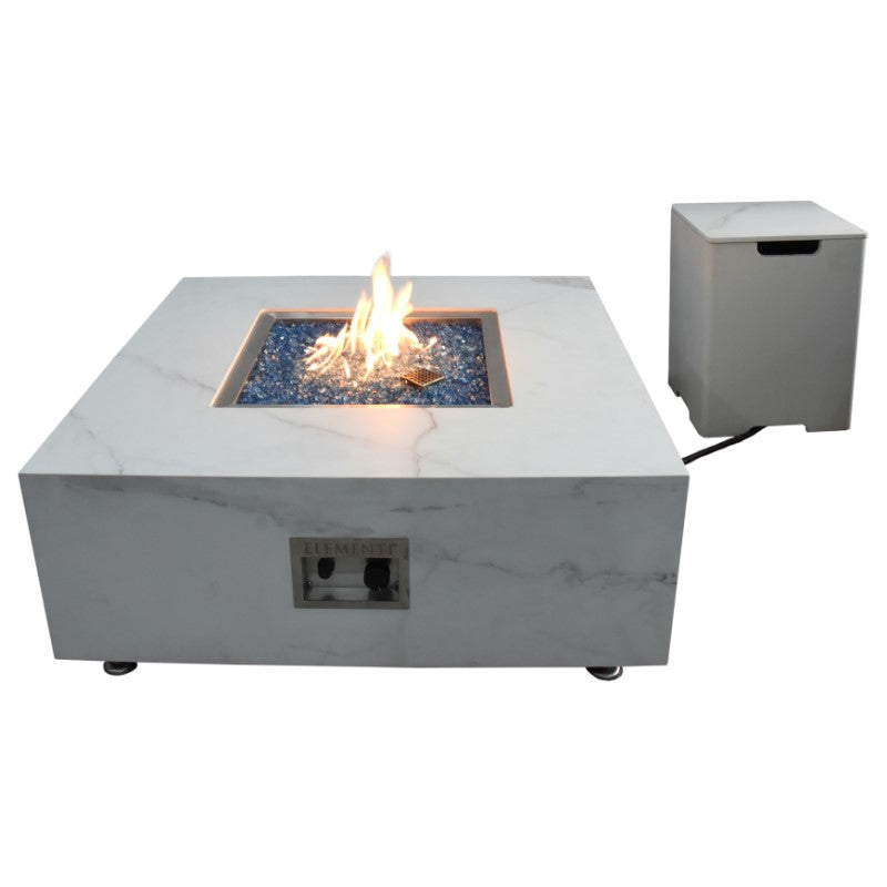 Bianco Fire Table Back View