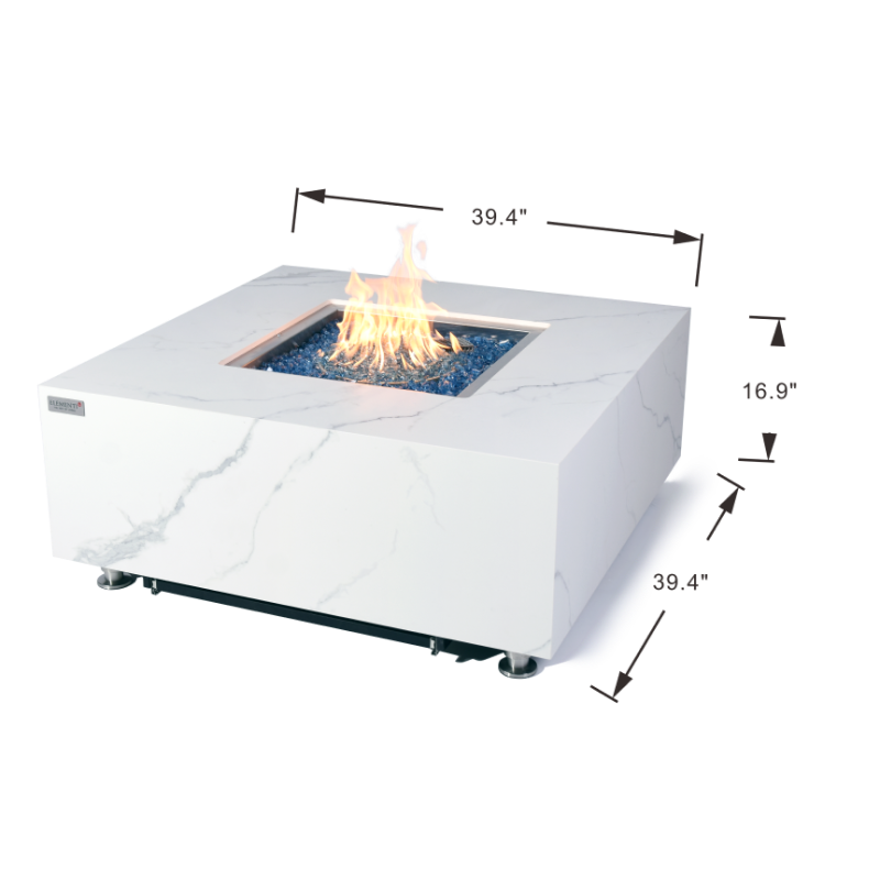 Bianco Fire Table Dimensions