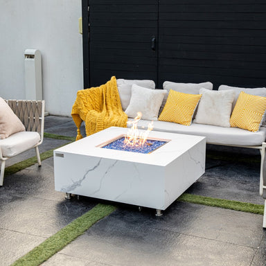 Bianco Fire Table Outdoor with Flame