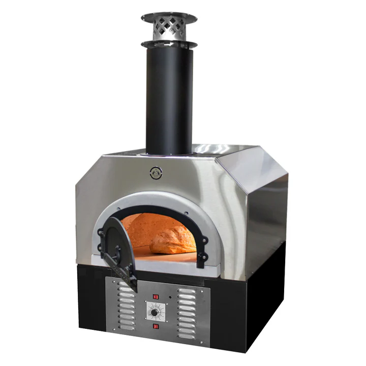 Chicago Brick Oven 750 Hybrid Natural Gas Countertop (Residential) | Dual Fuel (Gas or Wood)