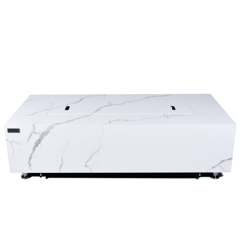 Carrara Fire Table with Lid