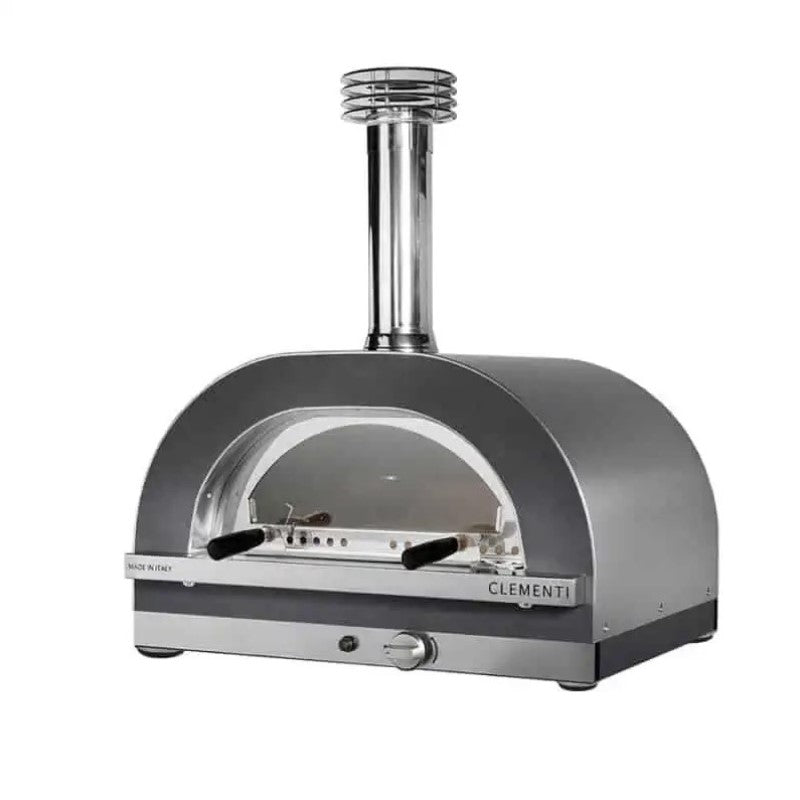 Clementi Gold Gas-Fired Pizza Oven-Stainless