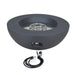 Elementi Lunar Fire Bowl Dark Gray with Hose