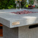 Elementi Montreal Fire Table LG Outdoor Closeup