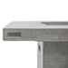 Elementi Montreal Fire Table LG Top Closeup