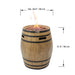 Elementi Napa Barrel Fire Table Dimensions