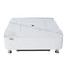 Elementi Plus Annecy Fire Table White with Lid