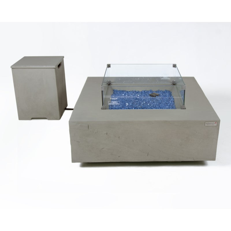 Elementi Plus Capertee Fire Table with Tank Cover
