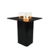 Elementi Plus Koln Fire Table with Windscreen with Flame