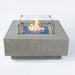 Elementi Plus Victoria Fire Table with Windscreen
