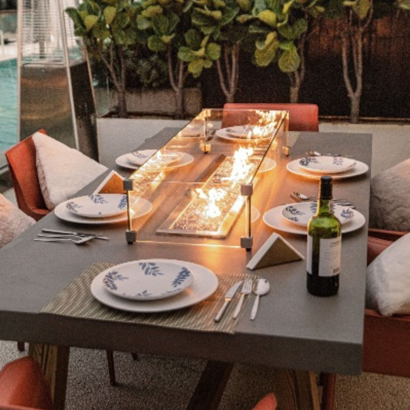 Elementi Sonoma Dining Fire Table