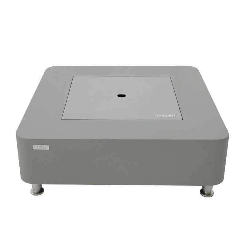 Elementi Perth Ethanol Fire Pit Space Grey with aluminum lid