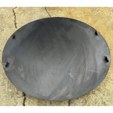 Flat Fire Pit Lid Top View