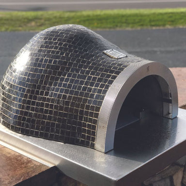 HPC Villa Series Dual Fuel Pizza Oven Refractory concrete glass mosaic tile