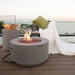 Modeno Waterford Fire Table with tank cover outdoor set up