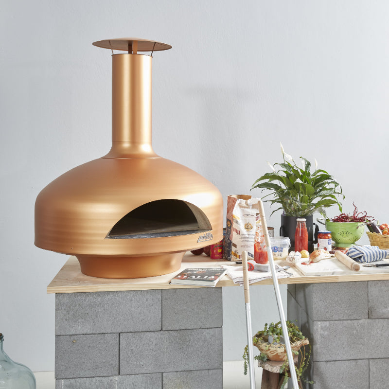 Polito Giotto Wood Fired Pizza Oven With Hexa Stand