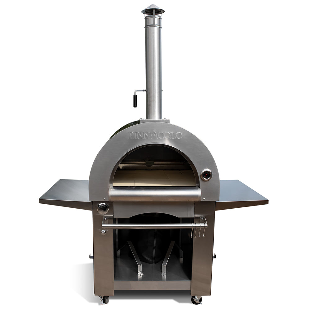 Pinnacolo Ibrido Hybrid Outdoor Pizza Oven — My Backyard Zone