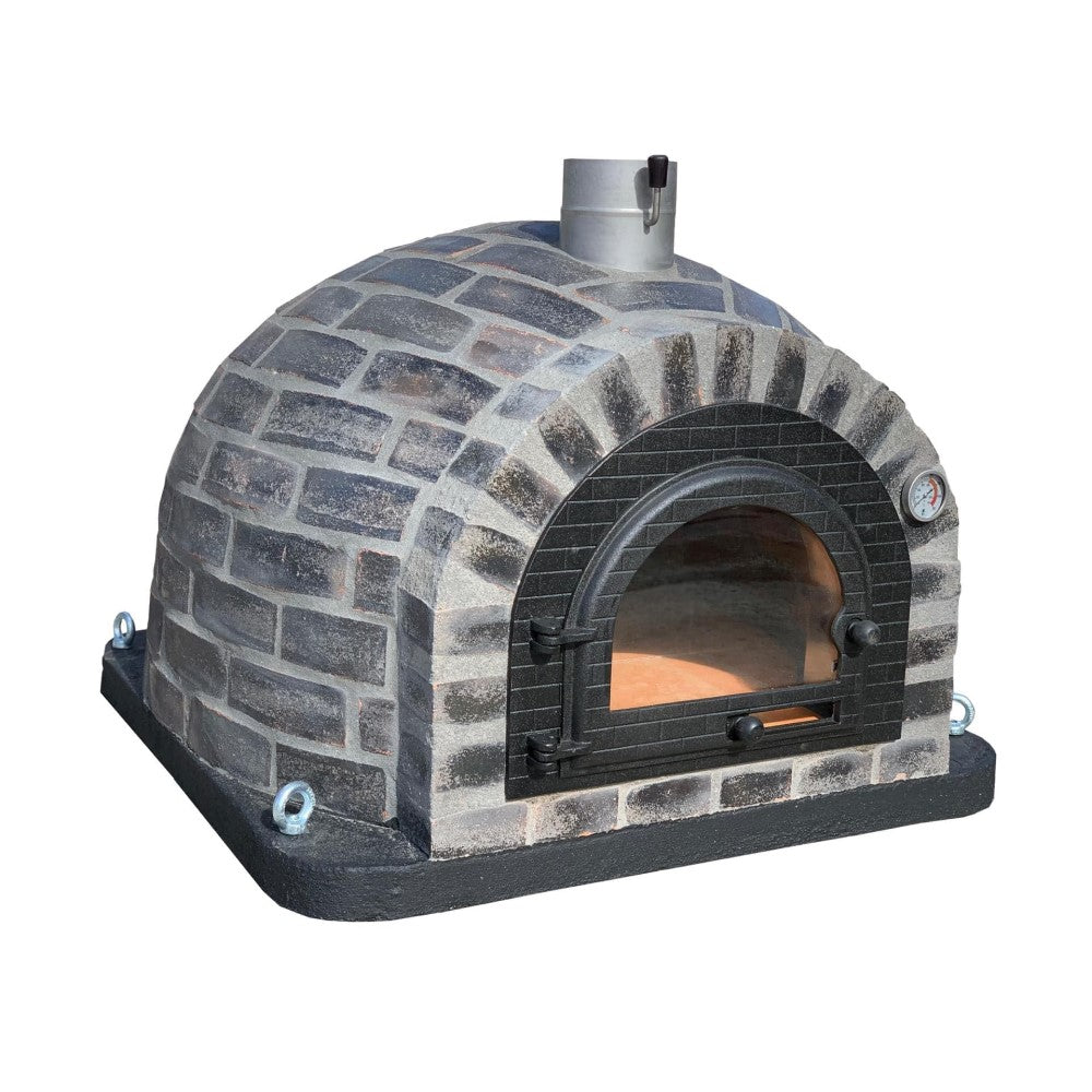 Cast Iron pizza oven door with glass | bread oven doors | 490x280mm