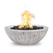 Sedona Wood Grain Fire Bowl Ivory